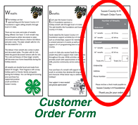 wreath flyer order form